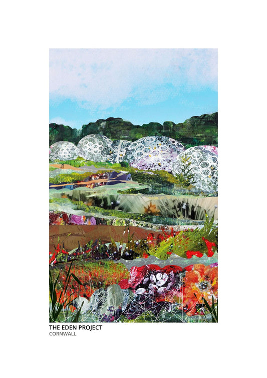 Eden Project art print by Vicki Shortt