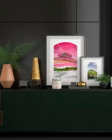 Hills and mountains landscape art prints by Vicki Shortt