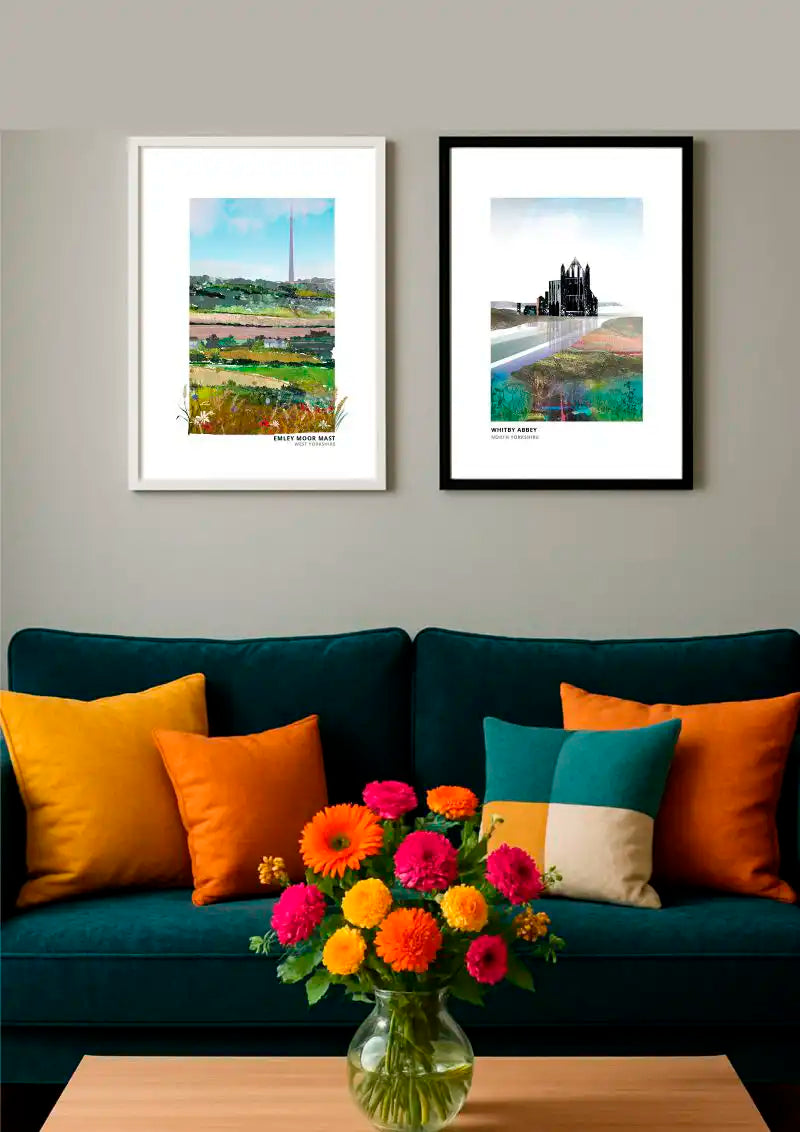 Yorkshire landscape art prints by Vicki Shortt