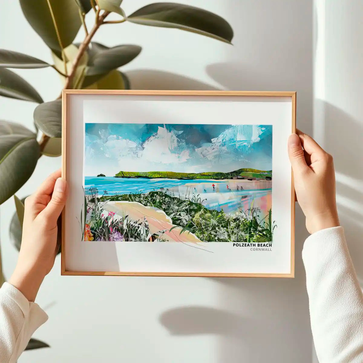 Bespoke commissioned landscape art print by Vicki Shortt