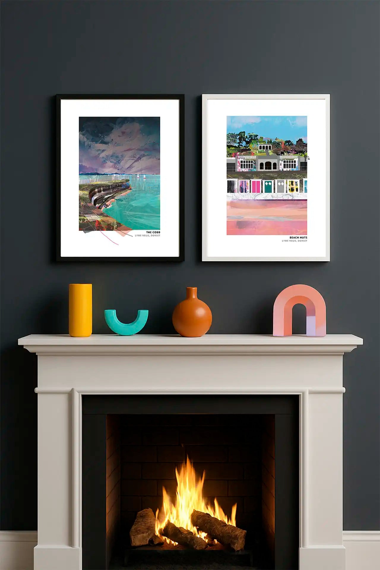 Solid wood framing for Vicki Shortt landscape art prints